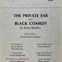          Black Comedy and Private Ear & Mornings at Seven picture number 2
   