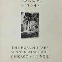 Senn High School 1934 Yearbook