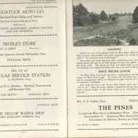          BB-DouglasBrochure-03.JPG 1.3MB; Saugatuck Auto Co., People's Store Mast & Derks, Douglas Service Station D. Plummer, The Yellow Waffle Shop Mrs. Margaret Stephan, Golfing at West Shore Golf Links, West Shore Lodge, The Pines G.B. Tisdale
   
