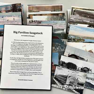 Big Pavilion mounted photos