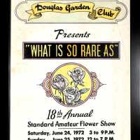 Garden Club flower show