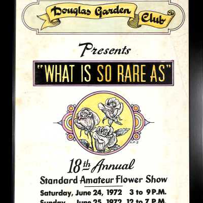 Garden Club flower show