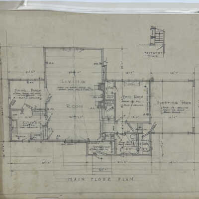 Main Floor Plan (Merrill)