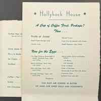          Hollyhock House Menu picture number 1
   