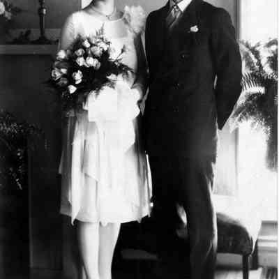 p Boyce - Webster wedding.jpg 1.2KB: David and Irene Webster 10/18/1926