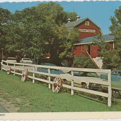 Red Barn Theatre Postcard
