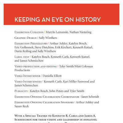 exhibit credits