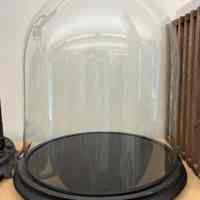 Glass display dome
