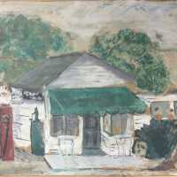          Painting of the Ferry Store
   