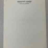 Letterhead of the Saugatuck Marine