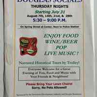 Douglas Social flyer