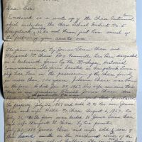 Chase Farm and School letter