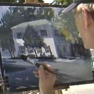 Painting on Location with Bob Fagan, Saugatuck Village Hall