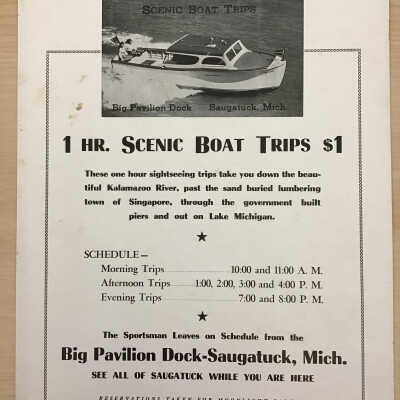 Sportman's Scenic Boat Trips Poster