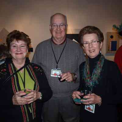 2009 Holiday Party at SCA: CD #12: Mary Rita Peters, Jim Hensley, Nyla Hensley