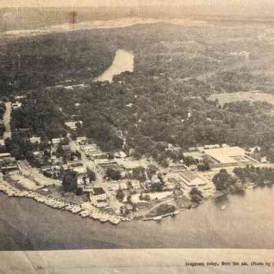 Saugatuck today, from the air. (Photo by Prosch-Jensen)