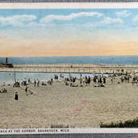 Bathing Beach at the Harbor