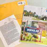          2010 Letter by John Thomas; explaining his concerns about the landscaping at the Douglas entry sign at Center x Blue Star Hwy.
   