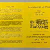 Douglas Historic Home Tour