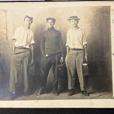 Charles and Russell Frehse, Joe Snay 1911