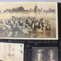          1916 Bird's Bath House/ Bird's Beach House / Bird's Bathing House in the background
   