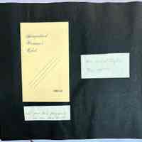          Mrs. Harold Taylor president 1960-1961 - Last year book prepared by Mrs. May Heath
   