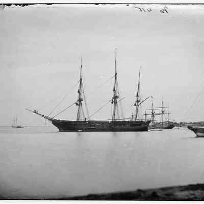 USS Sabine 1855-1883 - Civil War sailing frigate, blockade and training ship: https://en.wikipedia.org/wiki/USS_Sabine_(1855)