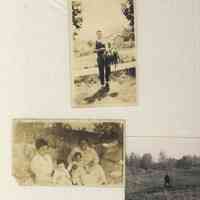          ES90001.JPG 871KB; Top - Frank Sewers with catch of fish
Lower left - 