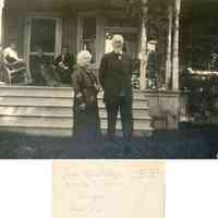          Alfred Wallin - Mrs Geo Dunn ca 1910.jpg 3.6MB; Judge Alfred C. Wallin, son of C.C. Wallin and Dorothy Strong? Th? The Indian Child. Mrs. George E. Dunn, Ganges, about 1920. Possibly Dunn home on the lakeshore.
   