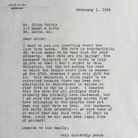 Letter to Glion Curtis