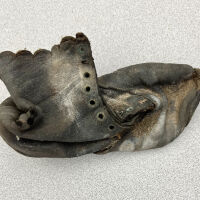          4. Small child's high top shoe
   