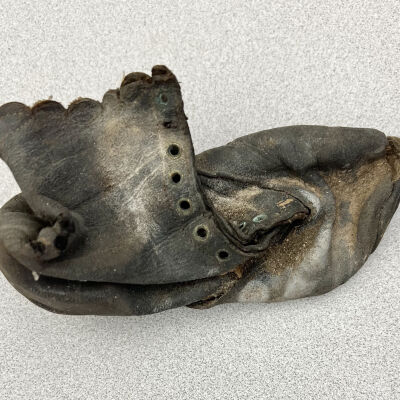 4. Small child's high top shoe