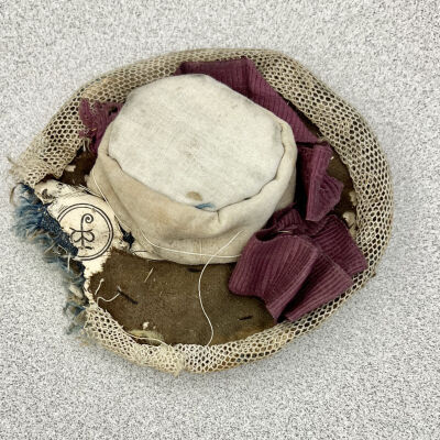 7. Hand sewn doll's hat