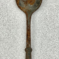          15. spoon, corroded
   