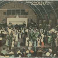          Interior View of Big Pavilion Postcard picture number 1
   