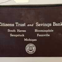 Money bag from Citizens Trust and Savings