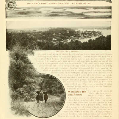 Page 13 with photo of Saugatuck viewed from Mt. Baldhead