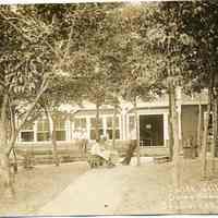          Swift Villa camp gray.jpg 2.1MB; Real photo postcard of the Camp Gray's headquarters, the Swift Villa, financed by meat-packing millionaire Gustavus Swift.
   