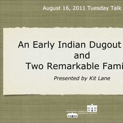 Aug. 16, 2011 Tuesday Talk about canoe by Kit Lane, slides