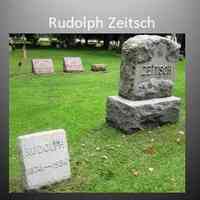          22. ZEITSCH-  I am Rudolph Zeitsch. I was a marine engineer and worked for the Georgian Bay company on the North American and South American. I was that one that had the idea of wintering them in Saugatuck, until 1924 when the owners rented dock space in Holland to avoid docking near large wooden buildings. Ironically the first day, the first boat got to Holland that fall, it was gutted by a terrible fire. In 1917 I started the Saugatuck Auto Co.  and later owned the Ford garage in Saugatuck.
[1874-1936]
   