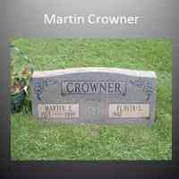          32. CROWNER-   I’m Martin Crowner. My mother died the day I was born, a little early, in Illinois in 1923. My father had no idea what to do with a baby, especially one as little as me, and there was no family around. So he wrapped me up snugly in a shoebox and jumped on the train to Fennville where my grandparents lived. They met the train, he handed them me in my little cardboard crib, and bought a return ticket on the next train to Illinois. Against all odds I lived, mostly in Douglas where I worked on farms and later for the village.                     [1923-1999]
   