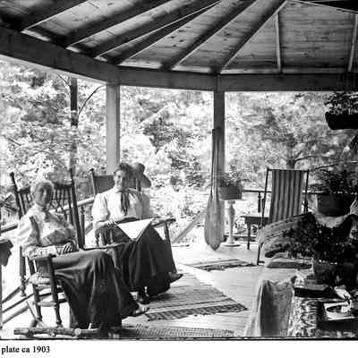 BarberCottageLadiesPorch.jpg 1.1MB: Digital file from Jack Sheridan Drive 2021.72.02