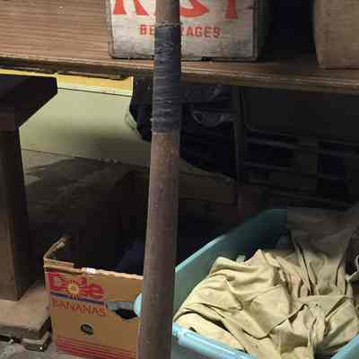 Hook B has black tape on the handle and a metal band reinforcing the tip