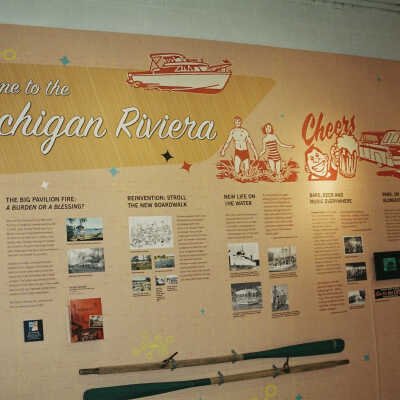 Michigan Riviera on west wall