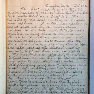 DMSC ledger 3