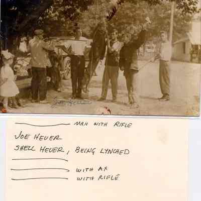 Heuer Staged Lynching