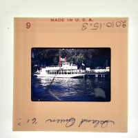          This is a photograph of the slide on a weak light table.
   