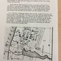          Copy of early map of Pier Cove and brief history.
   