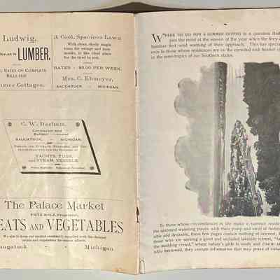 Coverless Travel Guide c1895