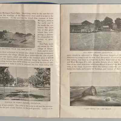 Saugatuck Village Green, East side Ferry Landing, "Lost Rock"